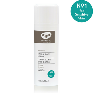  Green People Neutral Scent Free Hand & Body Lotion 150ml. A natural hand and body lotion for normal, dry and sensitive skin. Fragrance-free lotion to moisturise sensitive skin. Soothing and protective properties from plant extracts. Non-greasy and easily absorbed. Restores the moisture in your skin with a natural hydration complex.